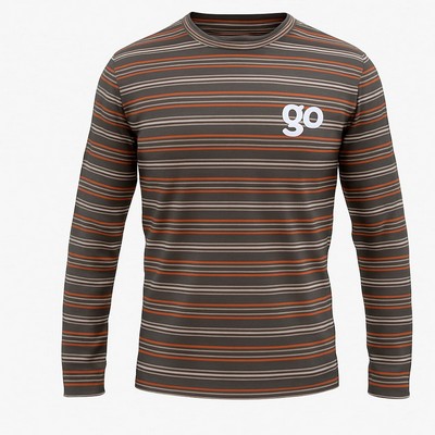 Long Sleeve T-Shirt Sublimation UPF Mesh