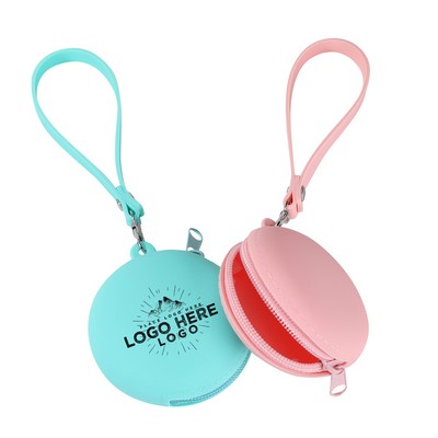 Round Silicone Coin Purse