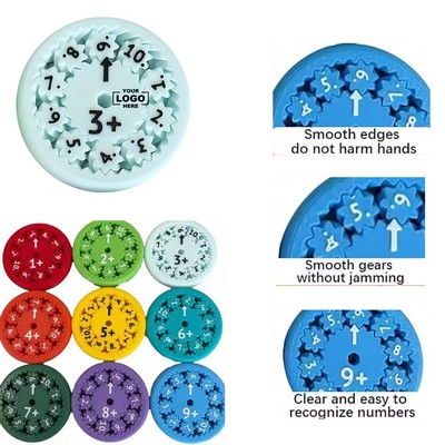 Math Magic Spinner Set - 9 Pieces