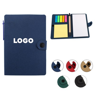 MOQ 10 pcs Notepad with Sticky Notes & Pen