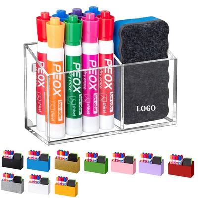 Acrylic Magnet Pen Holder