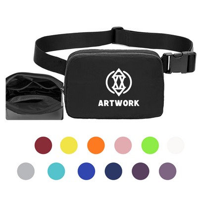 Waist Bag Nylon Waterproof Chest Versatile