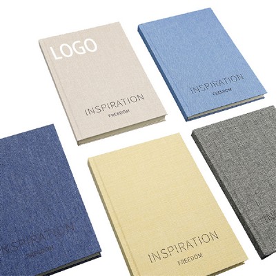 Hardbound Linen Cover Writing Notebook