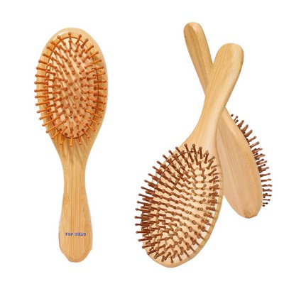 Natural Bamboo Wooden Hairbrush