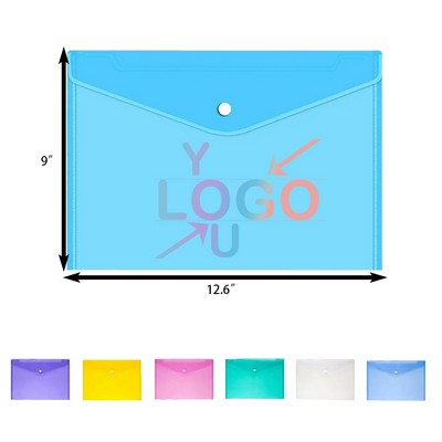 Transparent A4 Document Storage Pouch