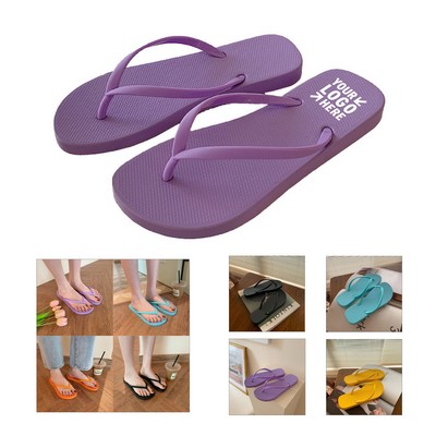 Personalized Adult Beach Flip Flops
