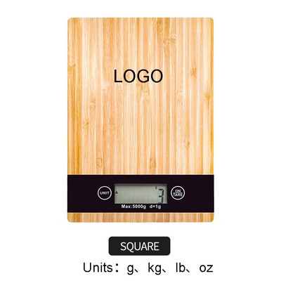 Bamboo Kitchen Scale