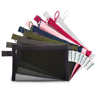 Mesh Bag - Compact, with Sewn-in Tag