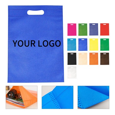 Non Woven Polypropylene Tote Bag With Die Cut Handles 13"