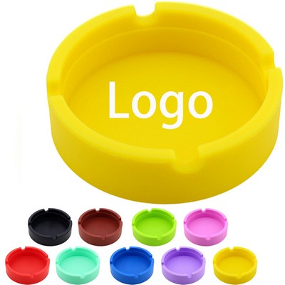 Soft Silicone Round Ashtray