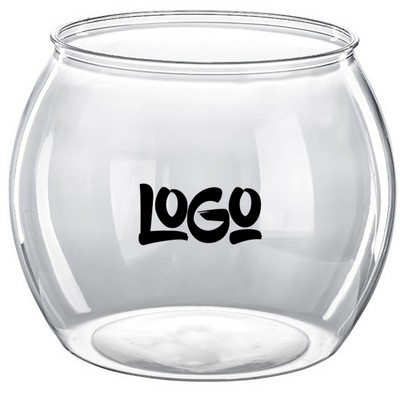 Clear Round PET Plastic Fish Tank Bowl