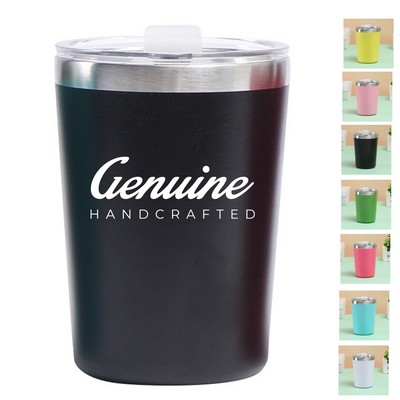 12oz 304 Stainless Steel Double-Wall Insulated Travel Coffee Tumbler