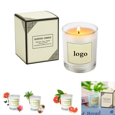 Aromatic Glass Jar Candle