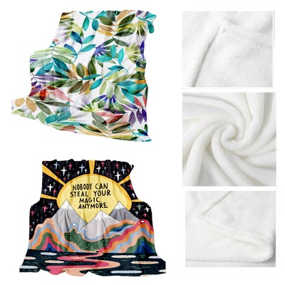 Full Color Flannel Blanket (Delivered Within 20 Calendar Days)