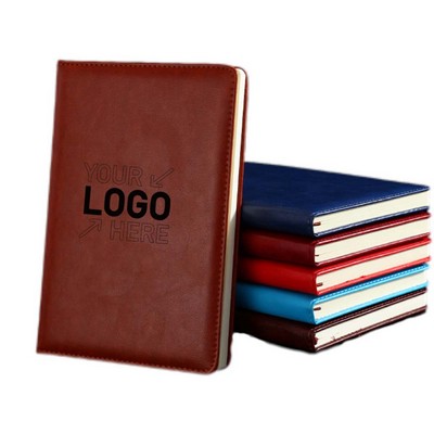 A5 Business Leather Meeting Notebook