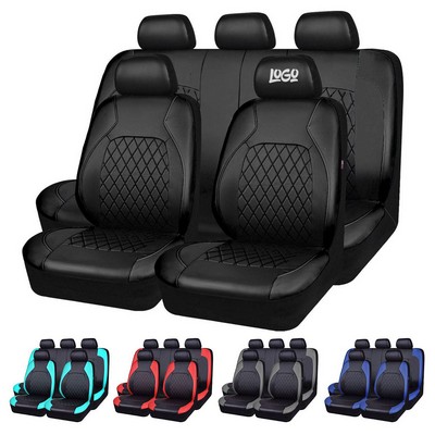 Universal Waterproof Faux Leather Car Seat Cover