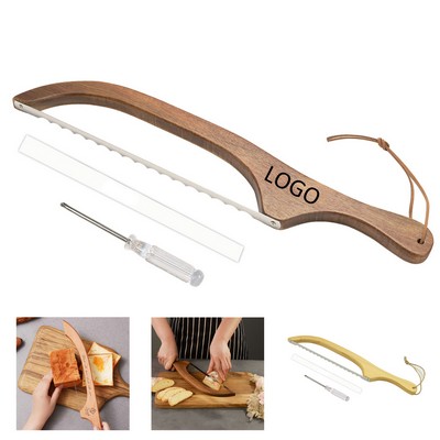Wooden Bread Slicing Knife