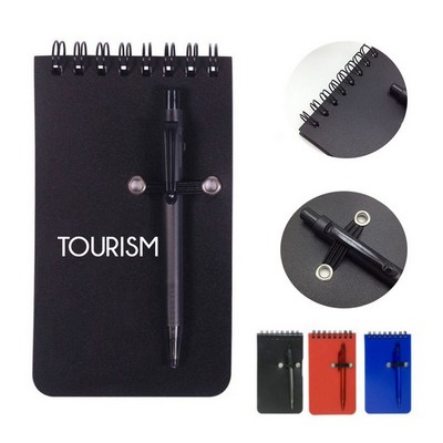 Spiral Notebook With Pen