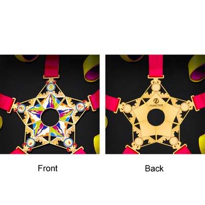 Star Team Vitality Zinc Alloy Medal
