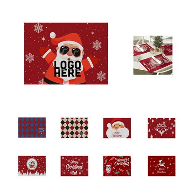 Christmas Waterproof Placemats