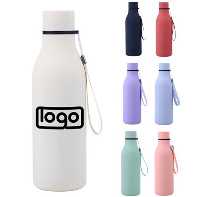 20oz Stainless Steel Insulated Water Bottles w/ Strap