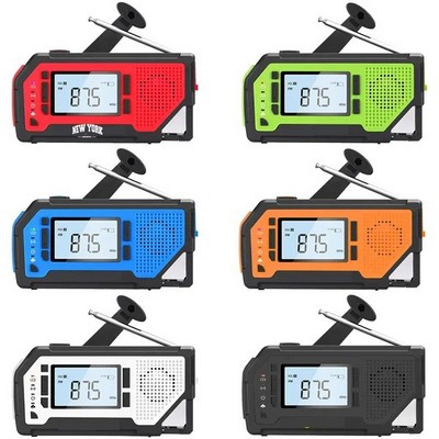 Emergency Weather Alert Radio-AM/FM/NOAA- Powerbank
