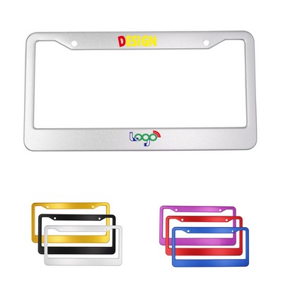Aluminum Alloy License Plate Frame