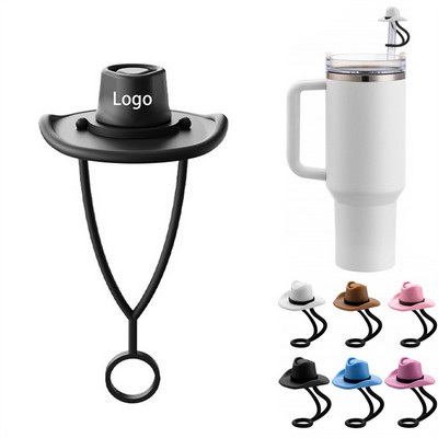 PVC Denim Straw Protective Cap