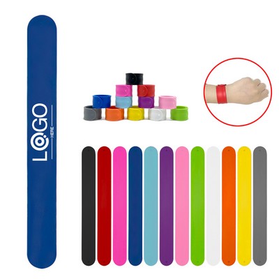 Silicone Slap Bracelet Wristband