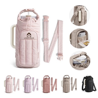 Portable Outdoor Sports Bottle Bag Storage Holder