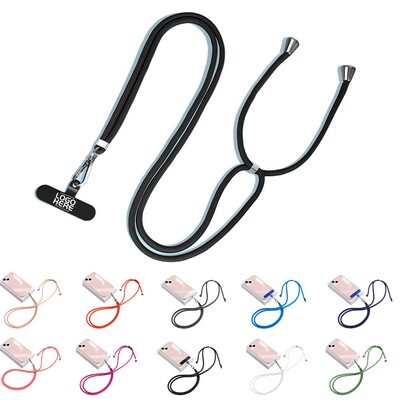 Braided Nylon Phone Lanyard Strap