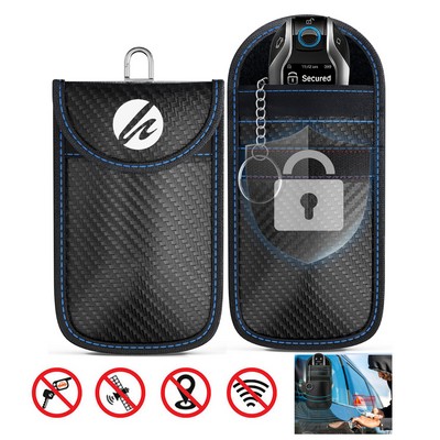 Carbon Fiber Car Shielded Key Case