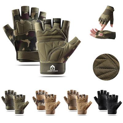 Outdoor Tactical Half-finger Gloves