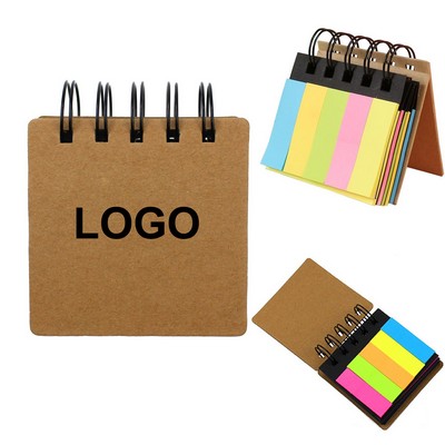 Mini Spiral Sticky Notes & Flags