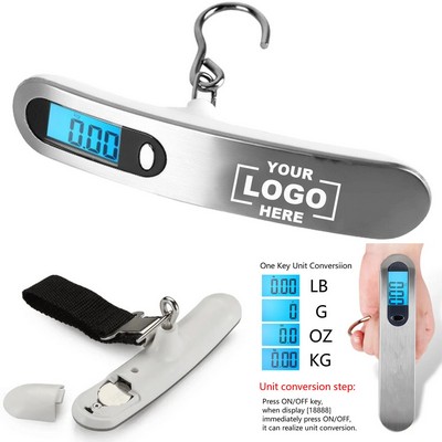 Portable Stainless Steel Digital Hanging Luggage Scale