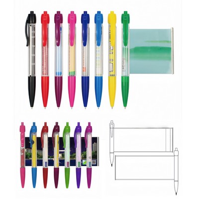 Plastic Advertising Banner Pen