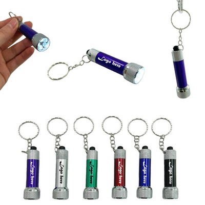 Mini 5 Led Portable Flashlight Keychain