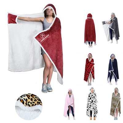Cozy Oversized Blanket Hoodie