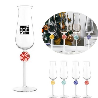 7 Oz. Crystal Champagne Flutes Glass