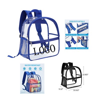 Clear Jelly School Backpack