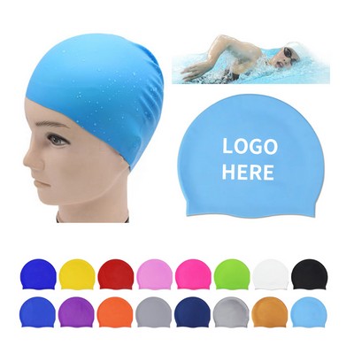 Silicone Adult Swim Cap