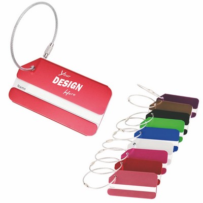 Aluminum Luggage Tag