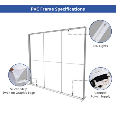 SEG Backlit Frame 8' (Hardware only)