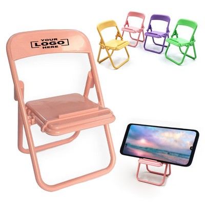 Mini Foldable Chair Phone Stands