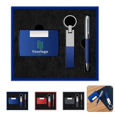 Business Office Card Holder Gift Set