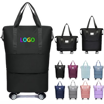 Expandable Foldable Duffel Bag with Wheels