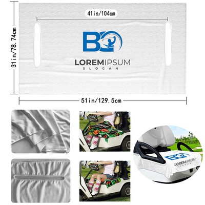 Custom Golf Cart Seat Cover