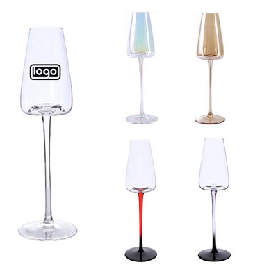 8 oz Party Crystal Champagne Glasses