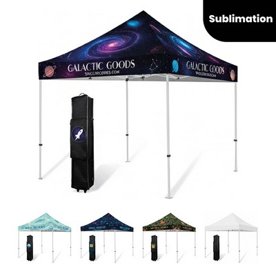 Full Color Sublimated Canopy Tent with Frame