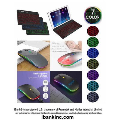 iBank ® Bluetooth Keyboard & Mouse compatible with iPad A16 11th 10th Gen iPad Pro Mini Air Phone